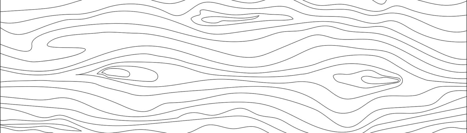 Wood texture.Isolated outline vector illustration